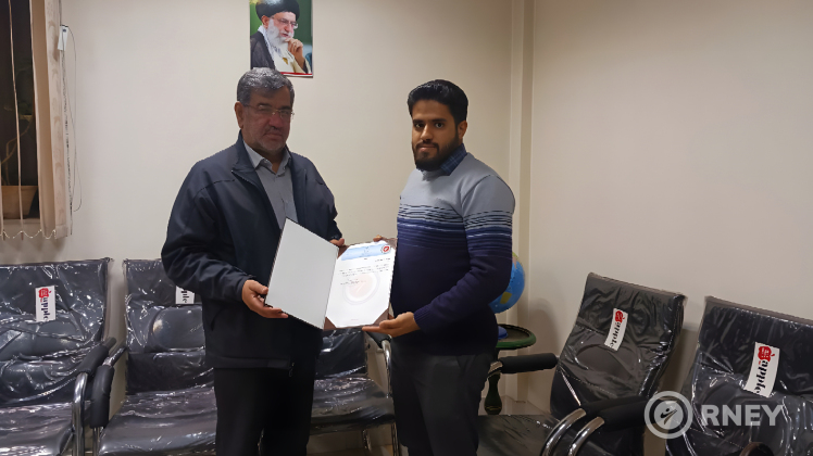 اهدای حکم نمایندگی سبک هاپکیدو GHA شهرستان نیشابور به جناب آقای انفرادی