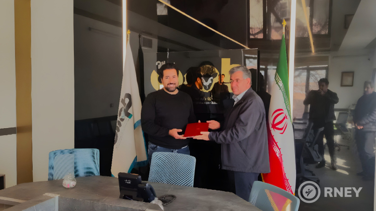 اعطای حکم عضویت مهندس سعید بلوچی در اعضای شورای راهبردی