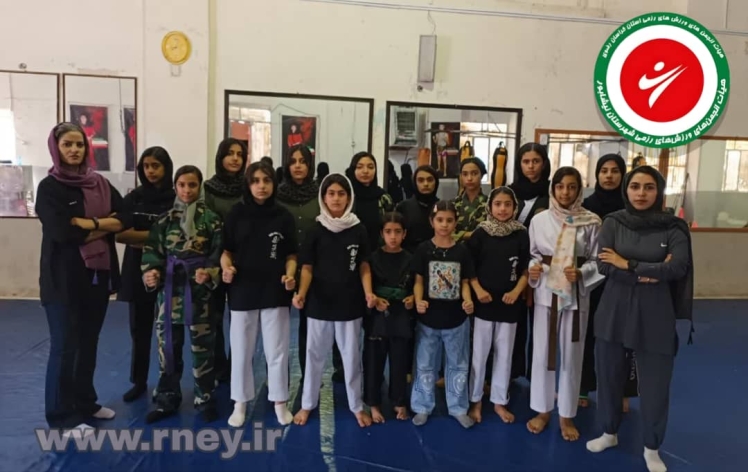 برگزاری اردوی تیم منتخب کیک‌بوکسینگ استایل لایت کنتاکت دختران نیشابور