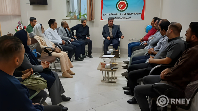 جلسه مربیان نیشابور با سرپرست هیئت انجمن های ورزش های رزمی شهرستان